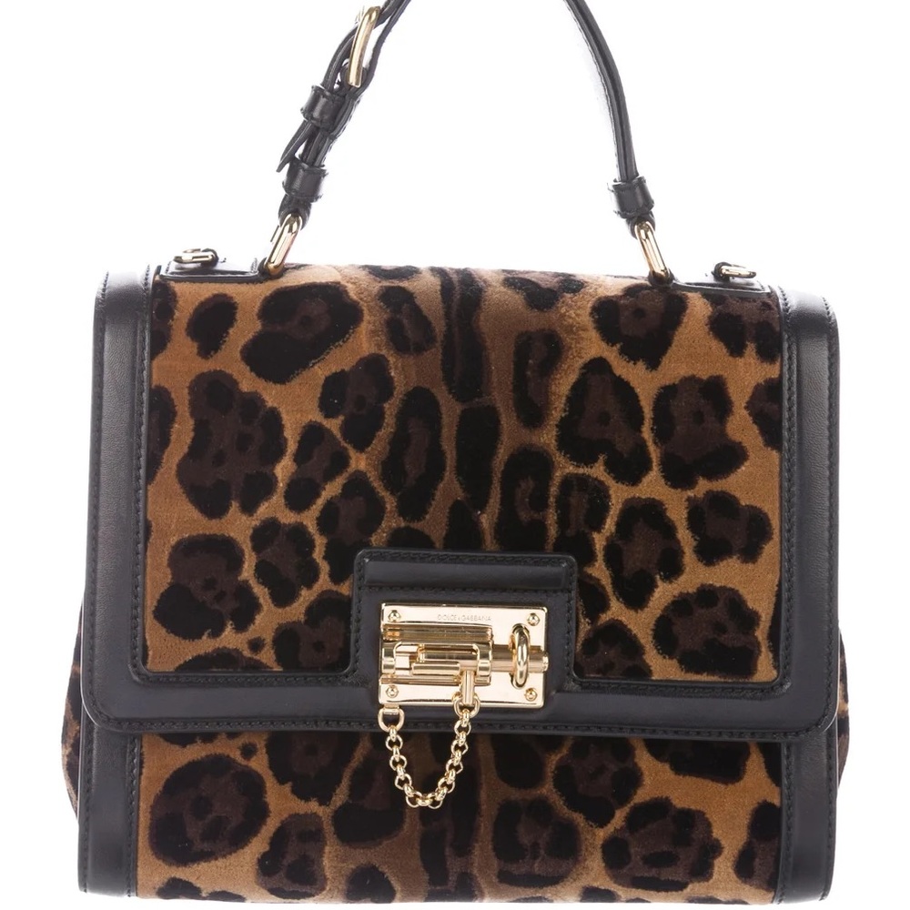 DOLCE & GABBANA Velvet Monica Bag